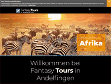 Tablet Screenshot of fantasytours.ch